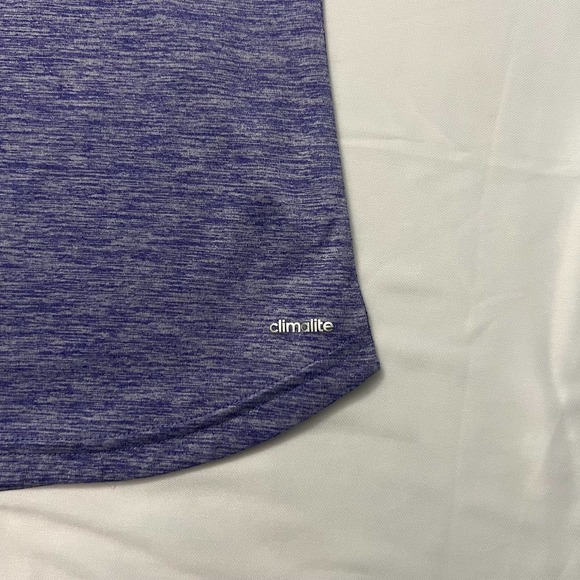 Adidas Performance Keyhole fitness tank top Climalite Technology Purple, M - Picture 4 of 4